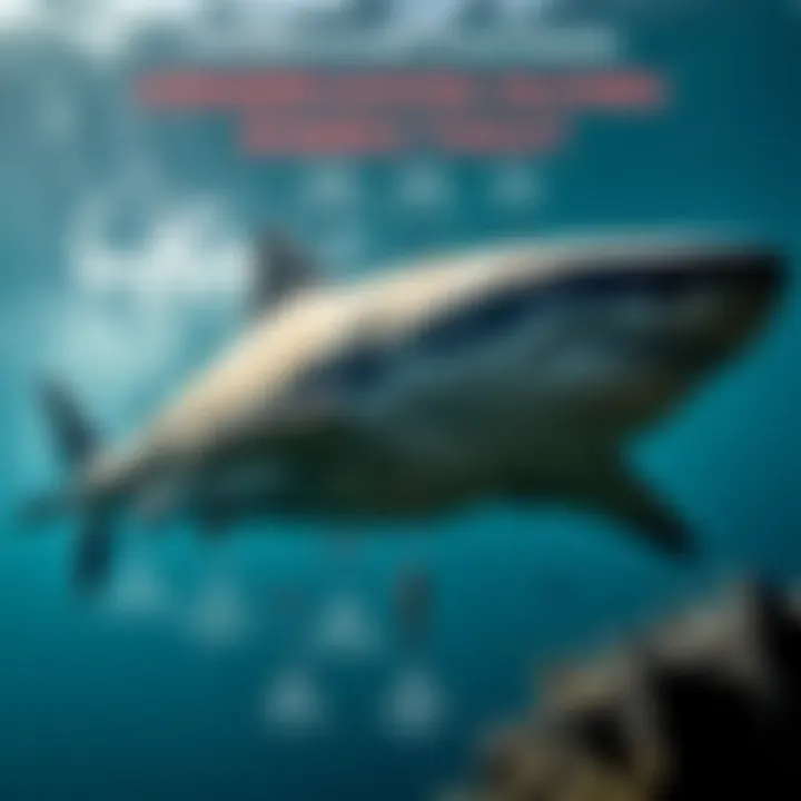 Conservation Challenges Facing Sharks Today A graphic depicting the threats sharks face due to human activities