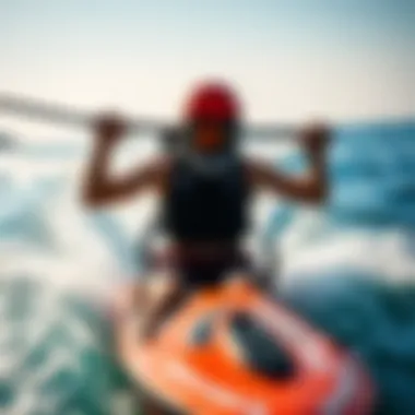 Stryder Straps in Action Stryder Straps being used in various watersports activities