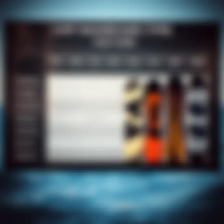 Characteristics of Different Wakeboard Types A chart displaying different wakeboard types and their characteristics