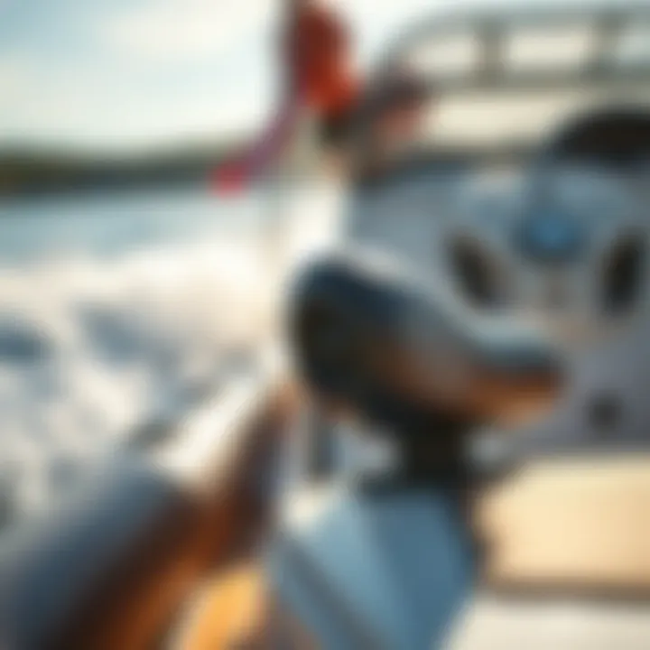 Close-up of ergonomic features on an Easy Cruiser