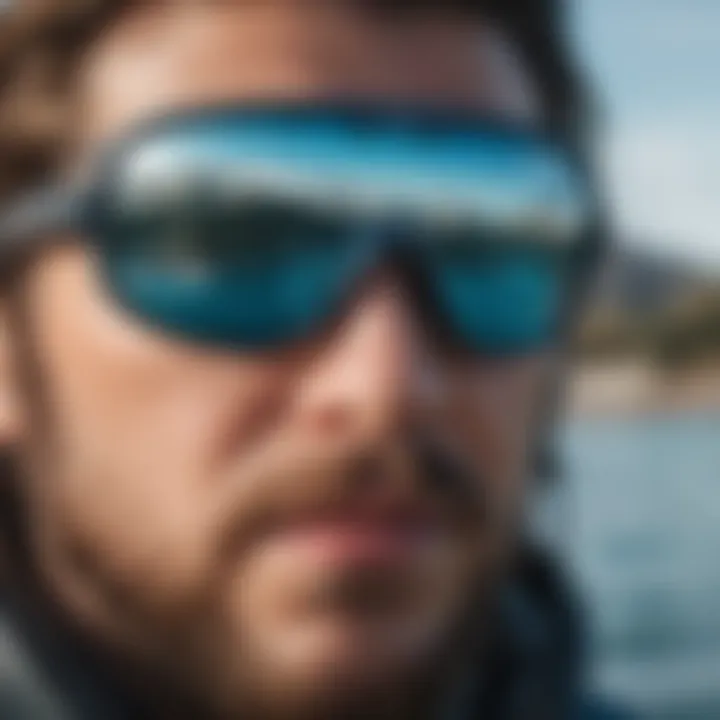 User testimonials displayed alongside Oakley Split Shot Blue, showcasing satisfaction and usage.