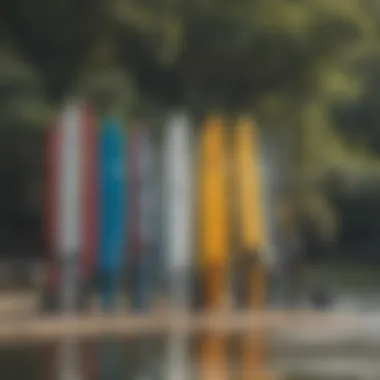 Different Types of Paddle Board Racks