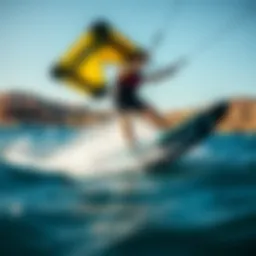 Innovative CrazyFly watersports equipment in action