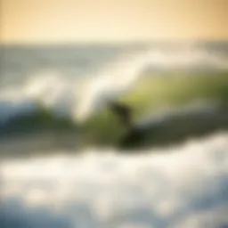 Dynamic wave riding on a boogie board