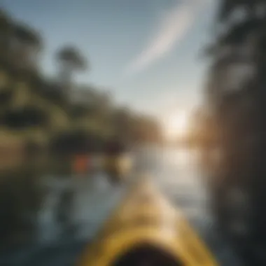 Kayakers enjoying the calm waters of Duck, Outer Banks