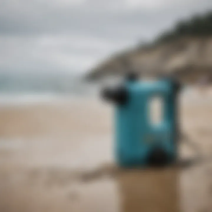 Portability of modern water sprayers at the beach