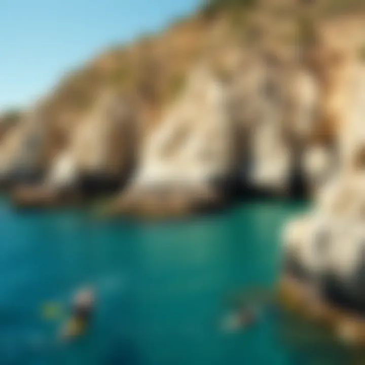 Hidden Gem: Ventura's Secluded Cove Secluded cove with crystal clear water in Ventura