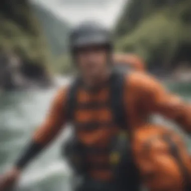 The Dakine Day Bag in use during a watersport activity.