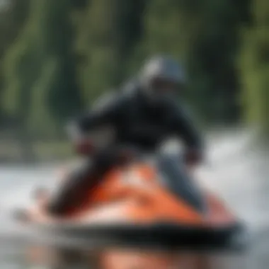 Safety gear for jet ski sledding enthusiasts