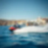 Thrilling jet skiing experience in Mykonos waters