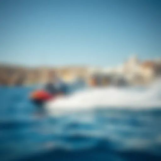 Thrilling jet skiing experience in Mykonos waters