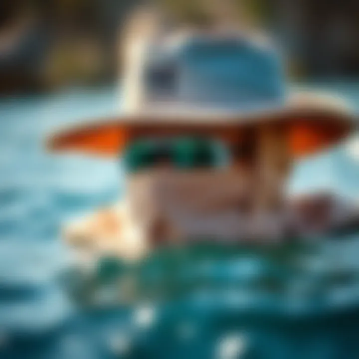 Durable Materials of Hydro Coronado Hat Materials used in the Hydro Coronado Hat emphasizing durability and comfort