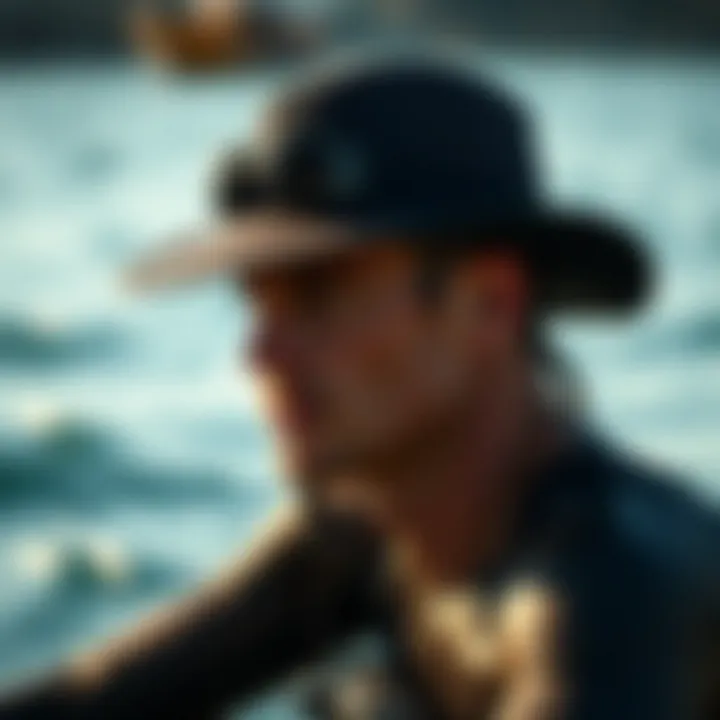 Style Variations of Hydro Coronado Hat Different style variations of the Hydro Coronado Hat for watersport activities