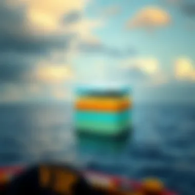 Layers of the Atmosphere Illustration of atmospheric layers with labels