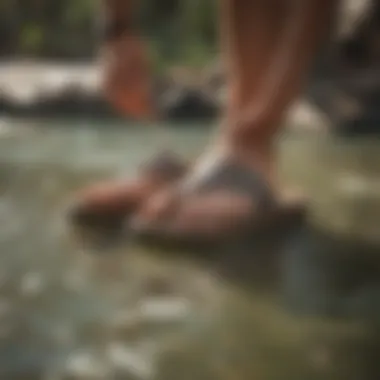 Eco-Friendly Materials of Olukai Moku An array of eco-friendly materials used in the making of Olukai Moku sandals.