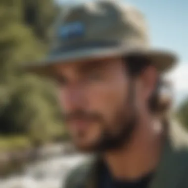 Sustainable materials used in the Patagonia Stand Up Hat, highlighting eco-friendly attributes.