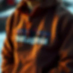 Showcasing the eco-friendly materials used in Patagonia sweatshirts