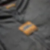 Close-up view of the Patagonia Trail Harbor Hoody showcasing its fabric texture