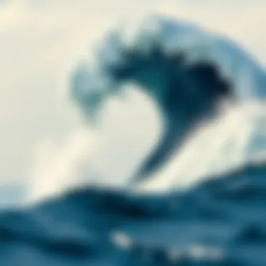 The Great Wave off Kanagawa capturing the essence of nature's power.
