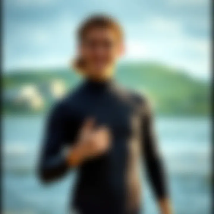 Choosing the Right Wetsuit for You Individual selecting wetsuit based on personalized fit