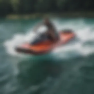 A vibrant scene showcasing various types of self-propelled boards